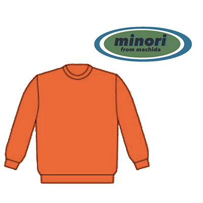 minoriスウェット(オレンジ/XL)