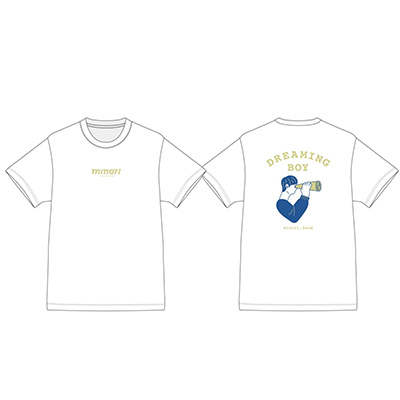 minori Tシャツ(白/L)